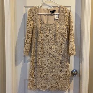 Beautiful champagne dress NWT